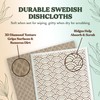 FEBU Swedish Dishcloths for Kitchen | 5 Pack Fruit Pattern