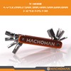 MACHOMAN Bicycle Multi-Tool - 9 in 1 Portable Folding Multi-Tool