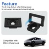 MXSAG 2PCS 90 Degree Rotating D Rings for Cybertruck Flat