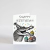 PICTURE THIS PRINTS Snappy Birthday Card, Cute Alligator Birthday Greeting,