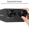 Cubilux 3.5mm 6-in-1 Stereo Audio Switcher with Volume Control &