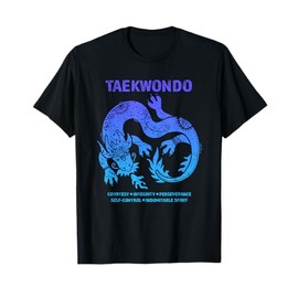 Taekwondo TKD Tae Kwon Do Dragon Art Martial Arts Graphic T-Shirt