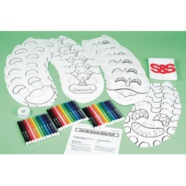 Dinosaur Masks Craft Kit (Pack of 24)