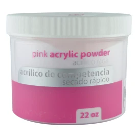 Nail Factory Polvo Acrílico Competencia Pink 22oz / 624 Gr. Nail Factory