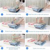 Pack of 3 Strong Vacuum Storage Space Savings Bags Reusable