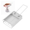 Folding Toaster Stainless Steel Versatile Mini Portable Toaster for Bread