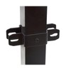 Plum Fittings 2 1/2" Sq. Steel Ornamental Fence Line Bracket