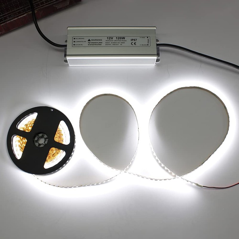 120W 12 Volt LED Power Supply, Waterproof IP67 LED Driver,