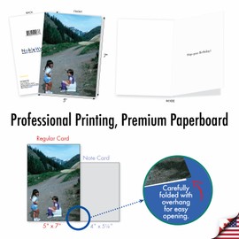 AC6334BDG-B1x10 'Another Year Older, Another Awkward Family Photo': Assorted Box of 10 Funny Birthday Cards, with Envelopes (10 Designs, 1 Card Per Design)