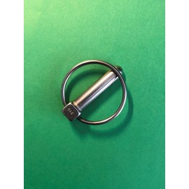 US STAINLESS 2 Pieces Stainless Steel 316 Linch Pin Ring Catch 10.6mm or 3/8" Marine Grade
