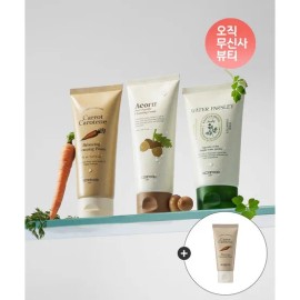 SKINFOOD [2 pieces/cross] Carrot/Pantothenic/Acorn Cleansing Foam 150ml (+ Foam 30ml added) Pantothenic Foam 30ml Acorn+Acorn / SKINFOOD [2개/교차]캐롯/판토테닉/에이콘 클렌징 폼150ml(+폼30ml 추가) 판토테닉 폼 30ml 에이콘+에이콘