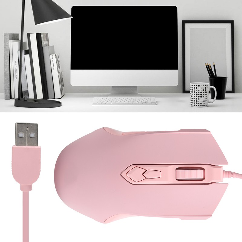 AJAZZ Wired Mouse 7 Keys 7‑Speed DPI Adjustable RGB Streamer