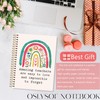 OSLYSOF Boho Rainbow Teacher Spiral Notebook, Teacher Appreciation Gifts Journal