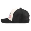 AMERICAN NEEDLE Rolling Stones Sinclair Adjustable Snapback Baseball Hat, Black/Ivory