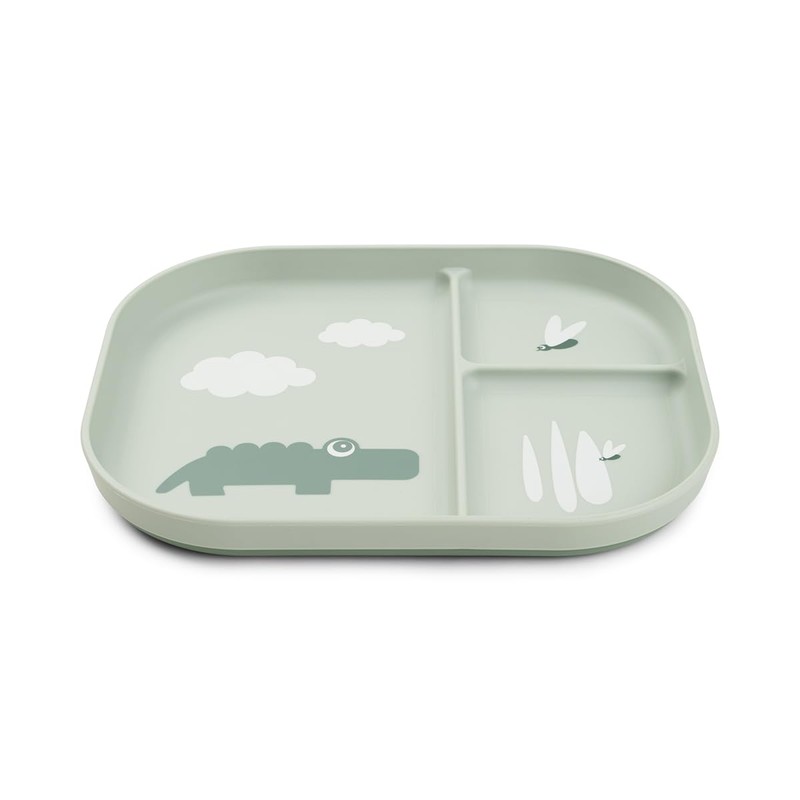 Done by Deer Foodie Children's Plate with Dividers - Children's