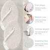 Natural Pumice Stone for Feet, 2 Pack Lava Pedicure Tools