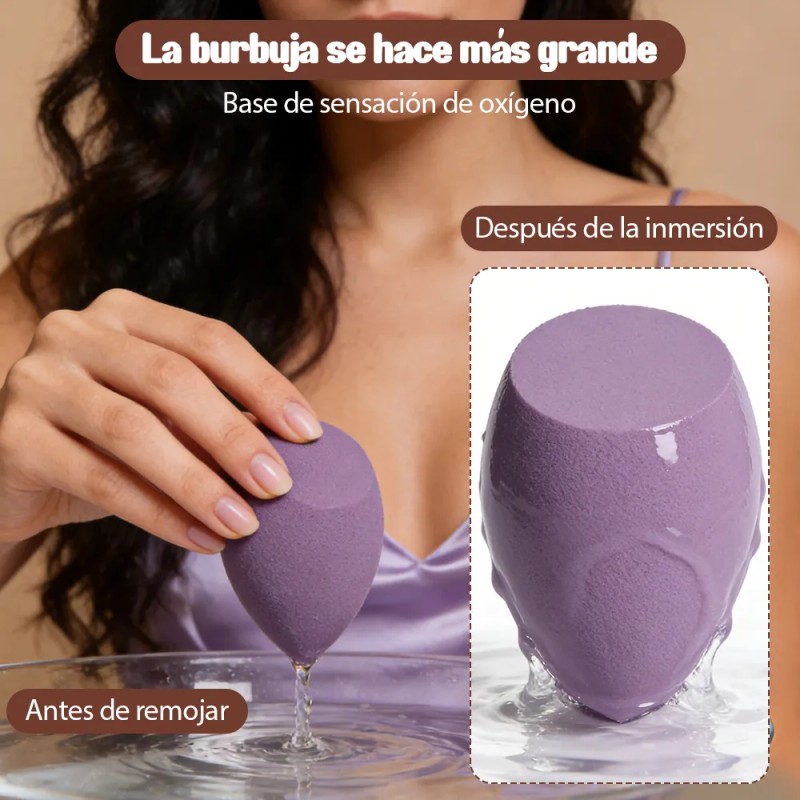 14 Kit Esponja Maquillaje En Polvo Beauty Blender