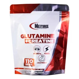 Creatina + Glutamina 5g Metforce Nutrition En Polvo