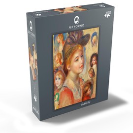 MyPuzzle Study of Girls Heads (Étude De Têtes De Jeunes Filles) 1893 by Pierre-Auguste Renoir - Premium 100 Piece Jigsaw Puzzle for Adults
