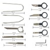 ZZYWWP 20Pcs Universal Radio Removal Tool Kit, Car Stereo CD