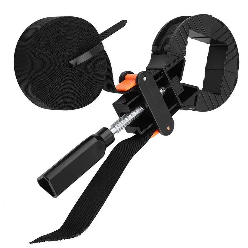 Tiiyee Strap Clamp, 6M Adjustable Corner Clamp Band Strap 4