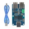 Funsto USB Isolator, 4-Port USB 2.0 Hub with 2500V Isolation,