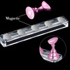 Blulu 2 Set Nail Stand for Painting Press Nail Holder