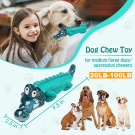 WOWBALA Dog Toy for Aggressive Toy Dog Chewing Robust Chew Toy for Large Dogs Teeth Toy for Pet Teeth Cleaning Natural Rubber Chew Toy for Medium Large Dogs