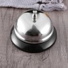LUXE DIVA Reception Call Bell Stainless Steel Hand Held Desk