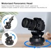 Byged Motorized Pan Tilt Head, 100m Wireless Control, 360 Degree