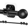 Curtain Rods No Drilling for Windows Set 30 to 45