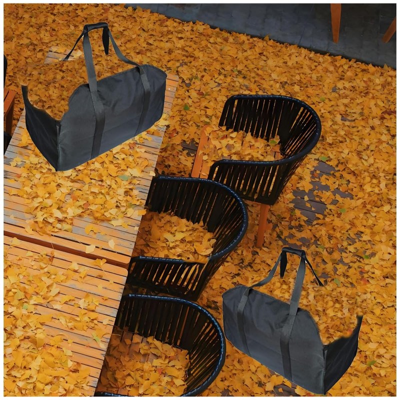 Premium Firewood Bag, Made of Polyester, Portable Firewood Basket, Foldable