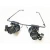 PPLS with LED Light Glasses Type Head Loupe 20 X Magnifier