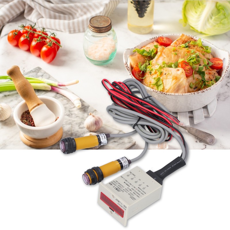 BERM LED Electronic Counter Inductive Digital Display Panel Install Counting