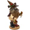 Incense Smoker Forest Gnome Herb Collector Natural 25 cm