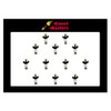 Comet Busters Beautiful Black Bindis With Stone (BIN1136)