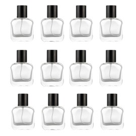 XinXinYuan 1PC Black Lid Spray Bottle Decorative Bottles Cosmetic Container for Travel