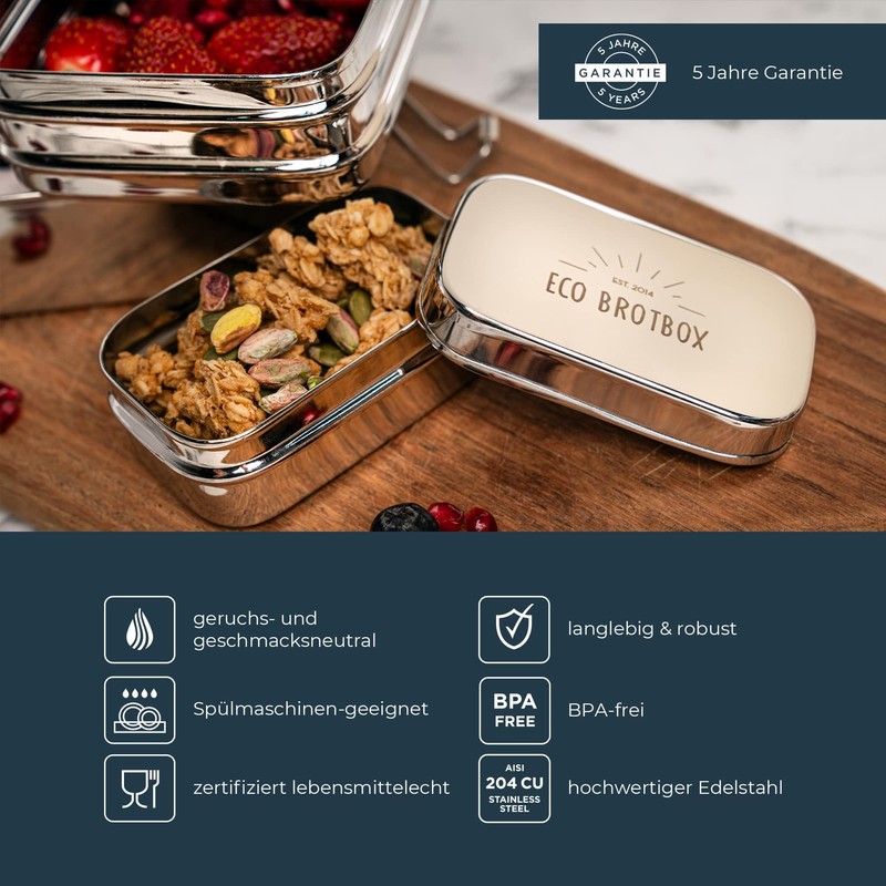 ECO Brotbox | Dabba Magic | two layer lunchbox +