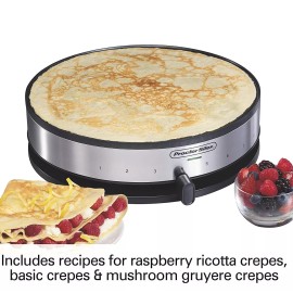 Professional Crepe Maker Machine Electric Frying Pan Griddle Pancakes Commercial