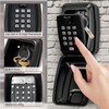 Holdfiturn Key Safe Wall Mounted Combination Lock Box Outdoor 12.2