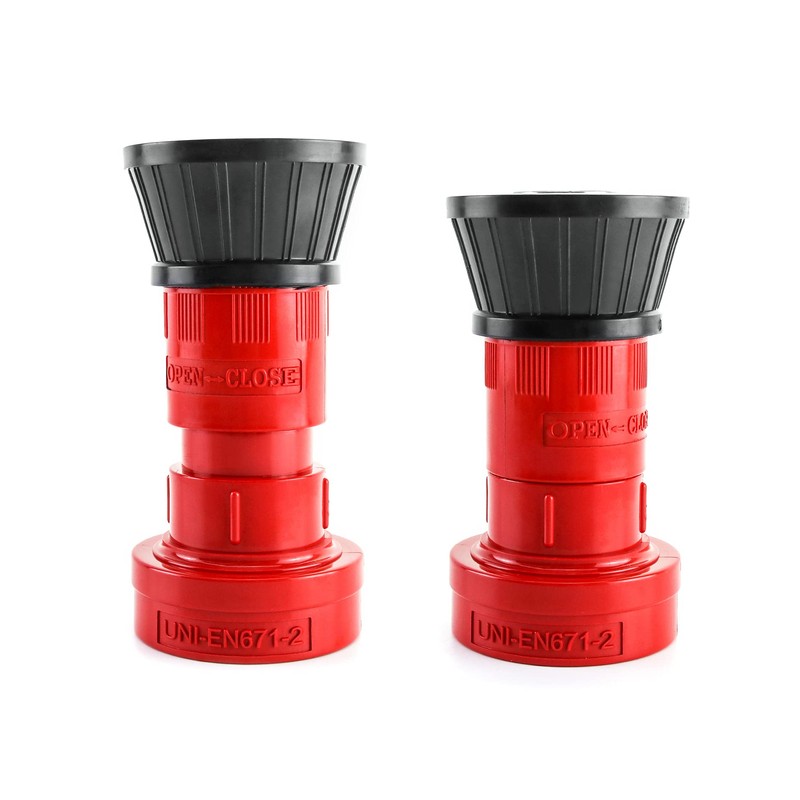 QWORK Fire Hose Nozzle, 2" Heavy Duty NPSH/NPT Thermoplastic Constant