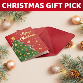 HAPPYPOP Christmas Gifts for Dad Mom - Little Elf Socks, Secret Santa Stocking Stuffers for Adults with Greeting Card