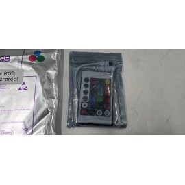 Unbranded 5 Meter RGB Red Blue Green LED Light Strip + Power Supply and Remote - EB-18326