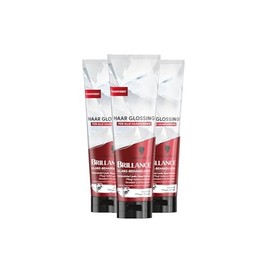 Brillance Shine treatment, hair glossing neutral (3 x 150 ml), nourishes and intensifies hair colour, can be used like a hair mask, lasts up to 6 hair washes