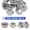 winova M8 Hex Lock Nut Hex Flange Nut Stainless Steel
