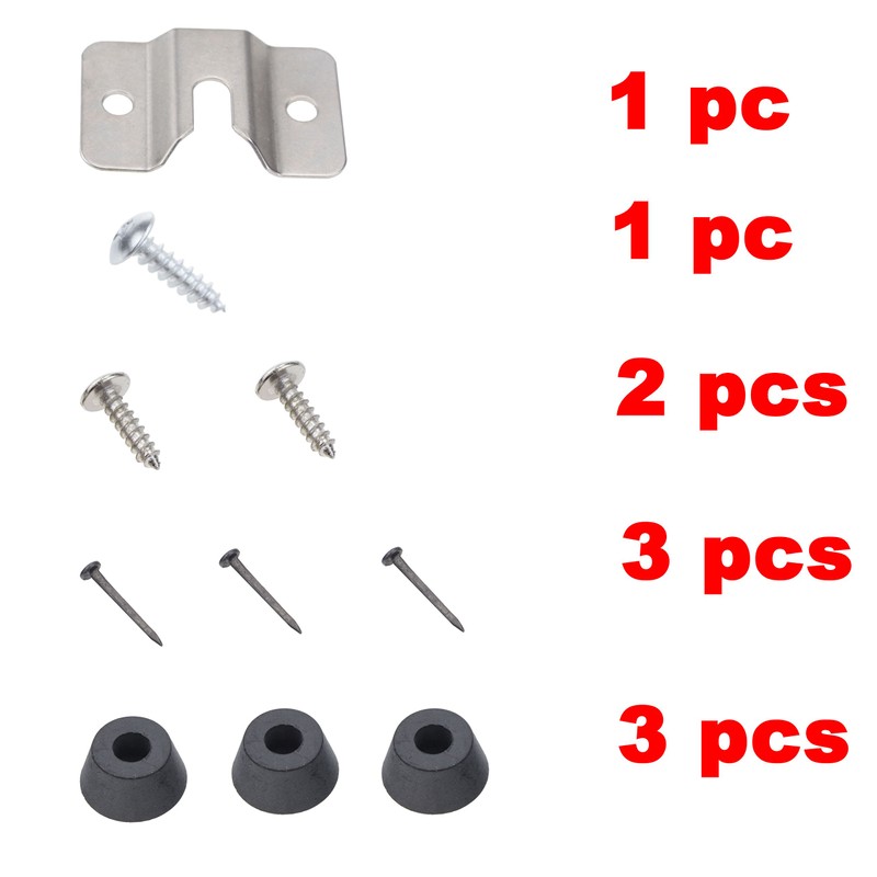 Ruentech Dartboard Wall Mount Holder Hanging Hook Screw Set