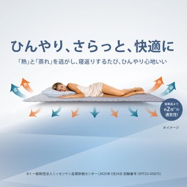 Tempur 73016228 Pillow Cover, Gray, Approx. 19.7 x 19.7 inches (50 x 50 cm), For Original Millennium Sonata, 25.2 x 16.9 inches (64 x 43 cm), Air, Cool to Touch, Cold Sensation, Cold to Touch, Ice