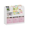TREATLIFE HOME Organize Kids' Space with Multifunctional Bookcase and Bookshelf,