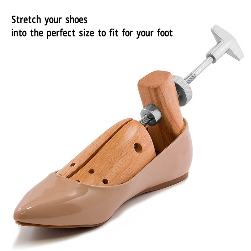 Wooden Shoe Inserts Prevent Deformation Adjust Spring Shoes Stretcher for
