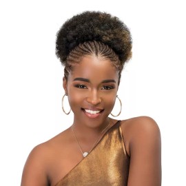 JANET COLLECTION AFRO PUFF DRAWSTRING - FS1B/350